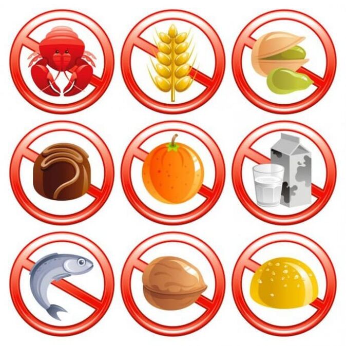 Продукты, запрещенные к употреблению при аллергии